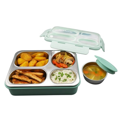ظرف غذا لانچ باکس مدل ۴Box-Lax Son ظرفیت ۹۵۰ میلی لیتر
