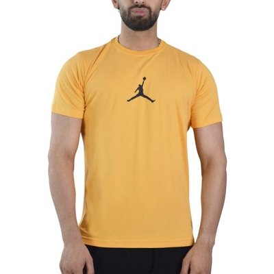 تیشرت ورزشی مردانه جردن مدل PDS91220 زرد
