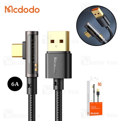 کابل Type C مک دودو Mcdodo CA-3380 توان 6 آمپر و طول 1.2 متر