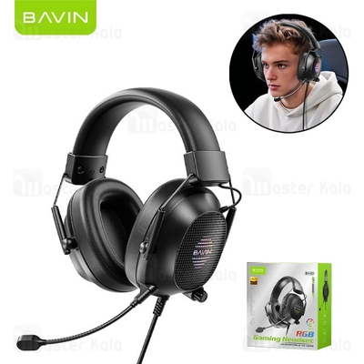 هدفون سیمی گیمینگ باوین Bavin BH63