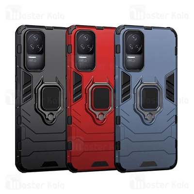 گارد ضد ضربه انگشتی شیائومی Xiaomi Redmi K50 / K50 Pro Black Panther KEYSION ShockProof Armor Ring