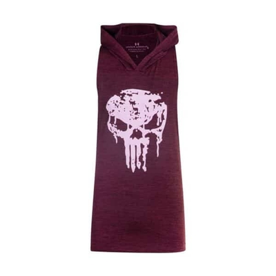 ‫رکابی کلاهدار ورزشی مردانه آندر آرمور مدل پانیشر PY- KACH2 بنفش