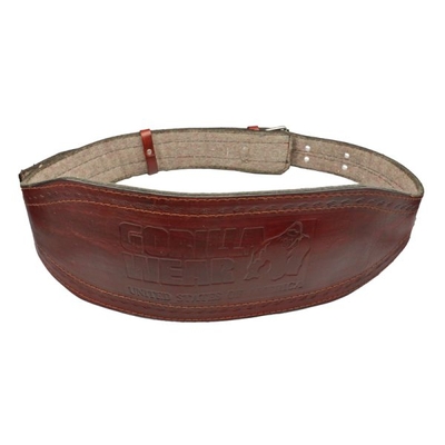 کمربند بدنسازی گوریلا مدل Hom-402M1310 بالشت دار سگکی زرشکی