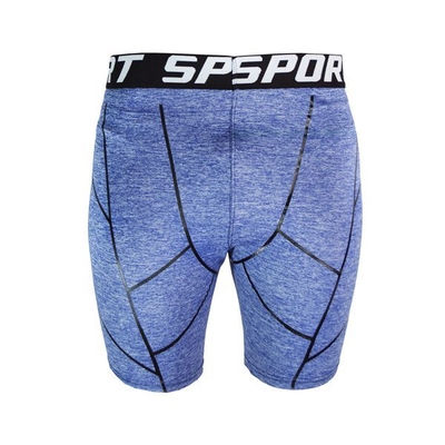 کشاله ورزشی مردانه UFC طرح خط دار آبی