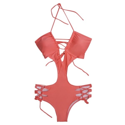 مایو اسلیپ زنانه مدل ۴B0228 گلبهی