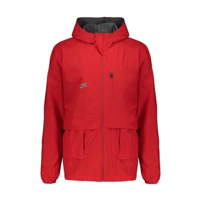 کاپشن اسپرت نایک مدل Run-1G165 جیب پاکتی قرمز