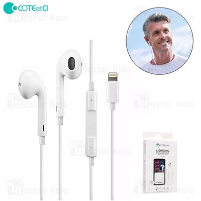 هندزفری سیمی لایتنینگ کوتتسی Coteetci CS5190