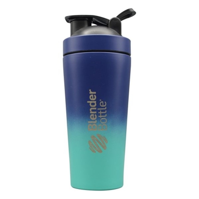 شیکر یک تیکه استیل بلندر باتل مدل Bicolor ظرفیت ۰.۷۴ لیتر