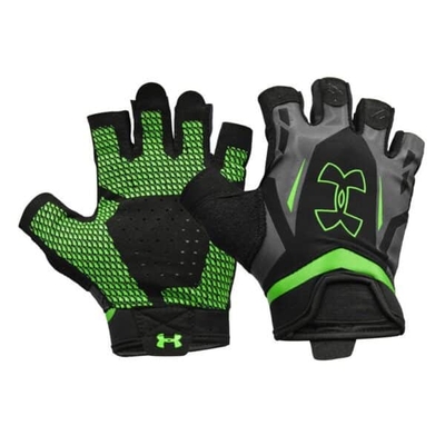 دستکش بدنسازی مردانه آندر آرمور مدل HeatGear-474 سبز