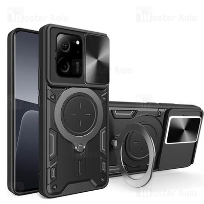 قاب ضد ضربه مگنتی Xiaomi 13T / 13T Pro / Redmi K60 Ultra Magnetic Support Case دارای محافظ دوربین