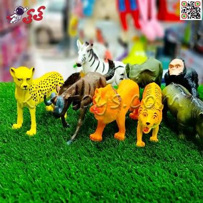 اسباب بازی باغ وحش حیوانات جنگل World Animals 7012