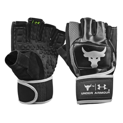 دستکش بدنسازی آندر آرمور مدل Rock-GDS-402P255 فری سایز