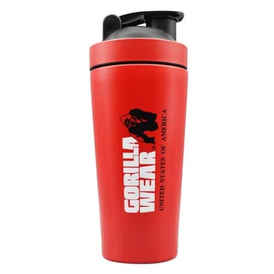 شیکر استیل ورزشی یک تیکه گوریلا مدل SIMP-402P350 ظرفیت ۰.۷۴ لیتر