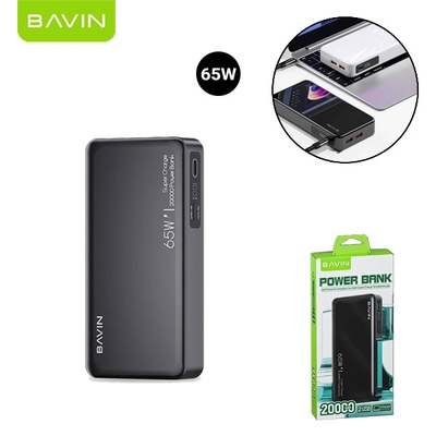 پاوربانک 20000 باوین Bavin PC036 توان 65 وات