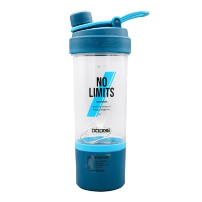 شیکر ورزشی دو تیکه داج مدل No Limits درب پیچی ظرفیت ۰.۷ لیتر