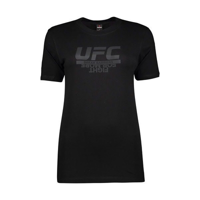 تیشرت ورزشی زنانه ریباک UFC مدل MuB-189 مشکی