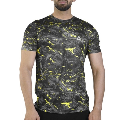 تیشرت ورزشی مردانه ریباک GMS-4B0253 زرد