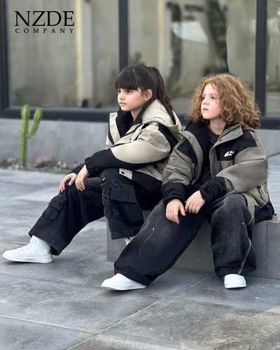 کاپشن دو پوش NZDE style