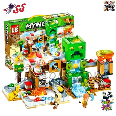 لگو ماینکرافت خانه سازی 451 قطعه با 5 مینیفیگور LB313