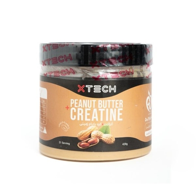 کره بادام زمینی کراتین ایکس تک ۴۲۰ گرمی