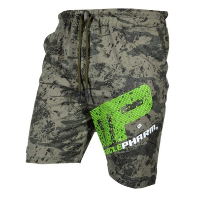 شلوارک ورزشی مردانه ماسل فارم مدل GB-BIG CHP 9912 چریکی