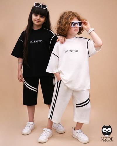 تیشرت شلوارک بگ استایل VALENTINO NZDE