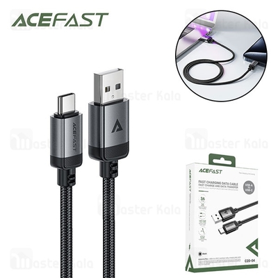کابل Type-C ایس فست ACEFAST C20-04 طول 1.2 متر توان 15 وات