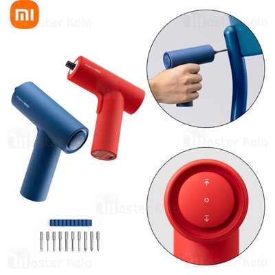 پیچ گوشتی شارژی شیائومی Xiaomi Hoto Cordless Screwdriver Gun 3.6V QWLSD008 دارای 10 سری