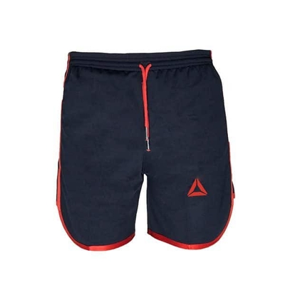 شلوارک ورزشی مردانه Reebok سرمه‌ای DS خط قرمز