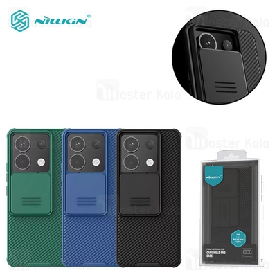 قاب محافظ Xiaomi Redmi Note 13 Pro 5G / Poco X6 5G Nillkin CamShield Pro Case دارای محافظ دوربین