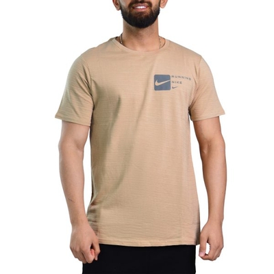 تیشرت ورزشی مردانه نایک مدل Running-Mub-1369 کرم