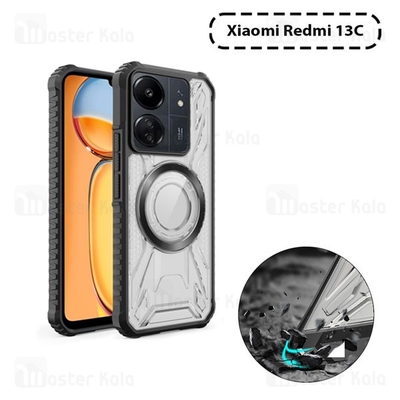 قاب مگنتی آرمور شیائومی Xiaomi Redmi 13C / Poco C65 Magnetic Armor