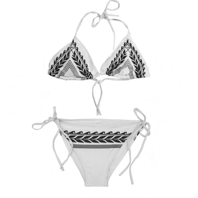 ست بیکینی زنانه مدل ۴B0223 سفید