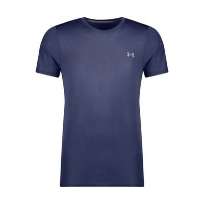 تیشرت ورزشی مردانه آندر آمور مدل RUN-257 سرمه‌ای