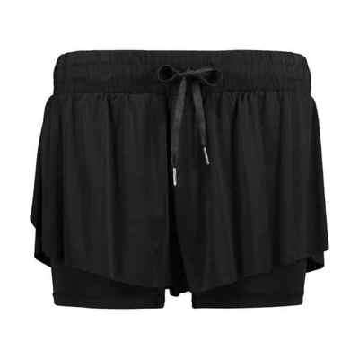 شلوارک کشاله دار ورزشی زنانه رانینگ اسپرت مدل HMT-1J525 مشکی