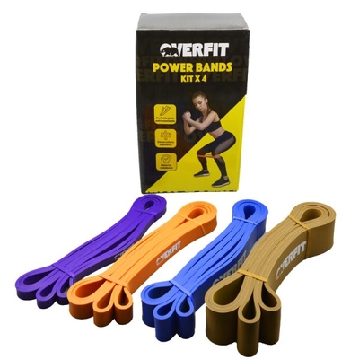 کش پاورباند اورفیت مدل Kit-403P0740 بسته چهار عددی بهمراه کاور