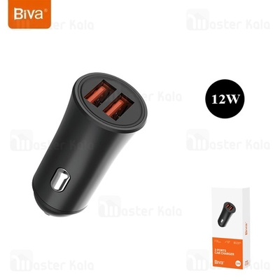 شارژر فندکی بیوا Biva CC-22 2-Ports Car Charger توان 12 وات