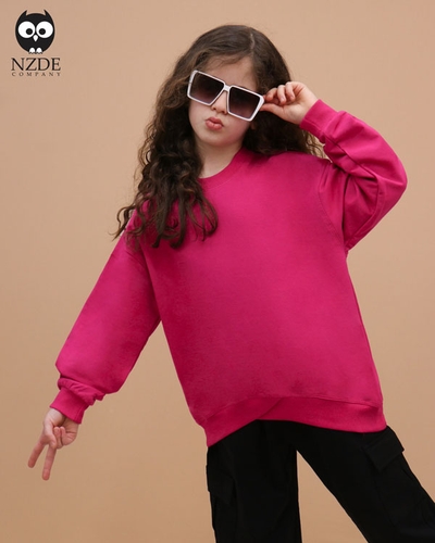 بلوز دخترونه کشبافت ضربدری NZDE