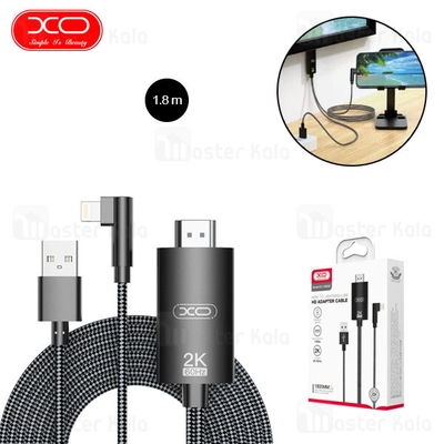 کابل لایتنینگ به HDMI ایکس او Xo GB008 طول 1.8 متر