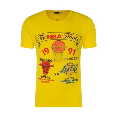 تیشرت ورزشی مردانه شیکاگو مدل SPL-NBA 1991 زرد
