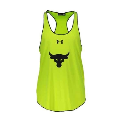 رکابی بدنسازی مردانه آندر آرمور Rock لانگ مدل P فسفری