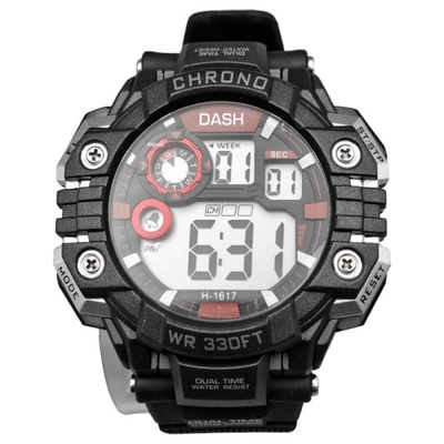 ساعت دیجیتالی ضد آب مردانه Dash مدل H-1617