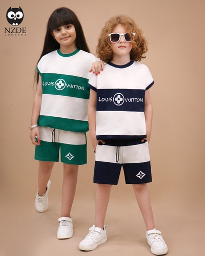 تاپ شلوارک استوپر دار NZDE Louis Vuitton