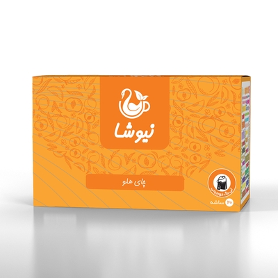 چای سیاه و هلو