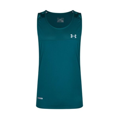 رکابی ورزشی مردانه آندر آرمور مدل HEATGEAR-03-1 چریکی سبز آبی
