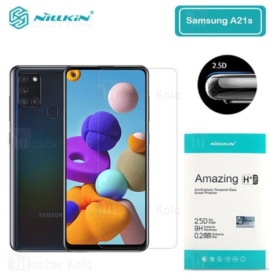 محافظ صفحه شیشه ای نیلکین سامسونگ Samsung Galaxy A21s Nillkin H+ Pro