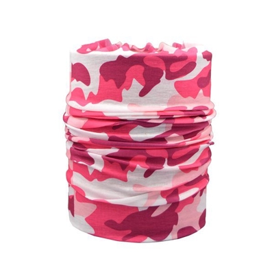 اسکارف و دستمال سر و گردن مدل ۱۱۱۰۱ چریکی صورتی