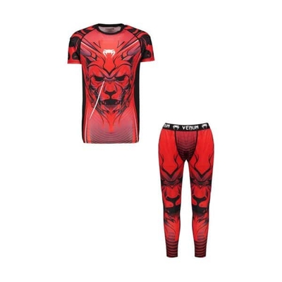 ست تیشرت و لگ ورزشی مردانه ونوم مدل ART-8113 قرمز