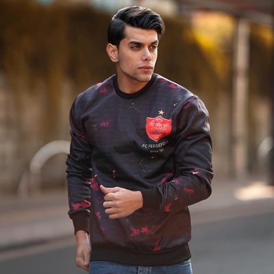پلیور مردانه پرسپولیس مدل 1628