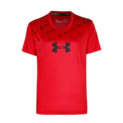 تیشرت ورزشی مردانه آندر آرمور مدل Heat Sign-1639 قرمز